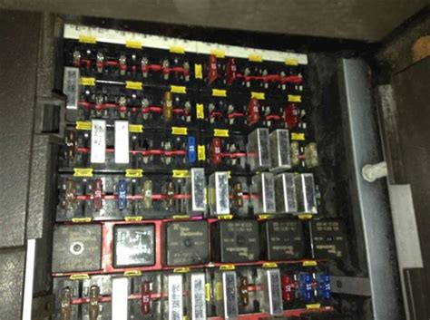 Kenworth T Fuse Panel Diagram