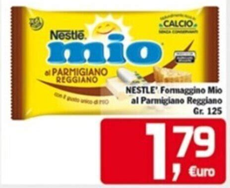 Nestle Formaggino Mio Al Parmigiano Reggiano Gr Offerta Di Punto