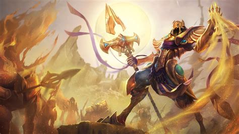 Azir LoL Splash Art League Of Legends League Of Legends Azir League Of