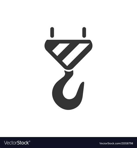 Towing Hook Icon Royalty Free Vector Image Vectorstock