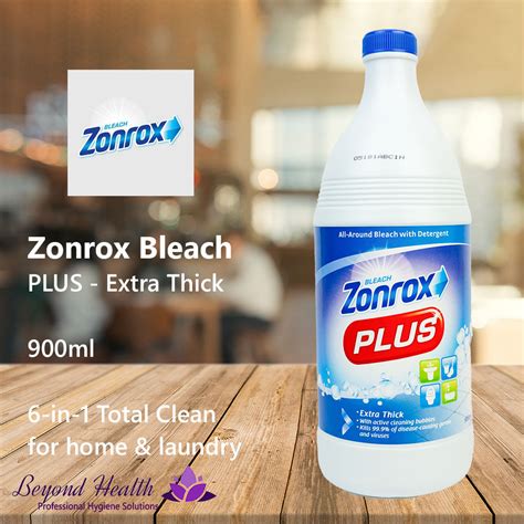 Zonrox Bleach Plus Extra Thick Bleach 900ml