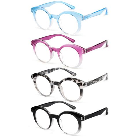 Round Reading Glasses | Blue Light Blocking Eyeglasses | Sunglasses