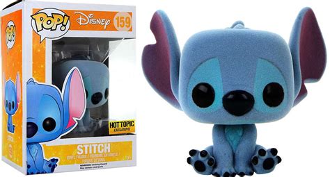 Funko POP Disney Stitch Vinyl Figure Flocked Sitting Walmart