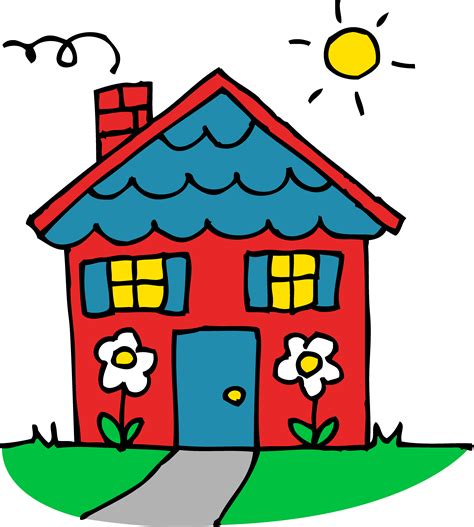 simple home drawing 6