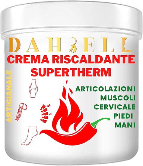 Crema Capsaicina Termoattiva Extra Riscaldante Con Arnica Forte