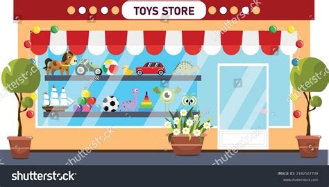 Toy Store Cartoon