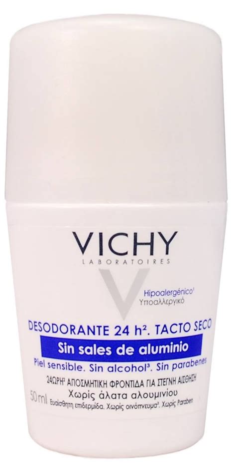 Vichy Desodorante 24 Horas Sin Sales De Aluminio 50 Ml