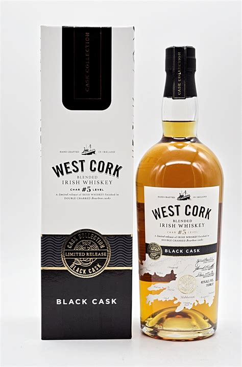 West Cork Black Cask Blended Irish Whiskey