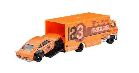 HOT WHEELS HKF44 MAD MIKE MAZDA RX3 GT SAKURA SPRINTER 1 64 HOT W