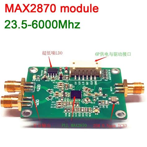 Max Module Rf Signal Source Mhz Ppm High Precision Low