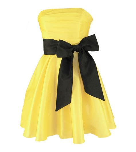 56 best images about Yellow dresses on Pinterest | Yellow bridesmaids, Yellow cocktail dresses ...