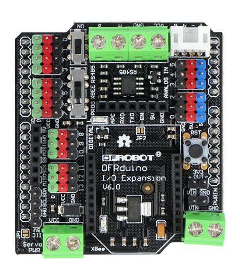 Dfrobot Gravity Rs Io Expansion Shield Botland Robotic Shop