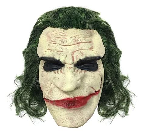 Mascara Halloween Joker Personaje Payaso El Guas N Cuotas Sin Inter S