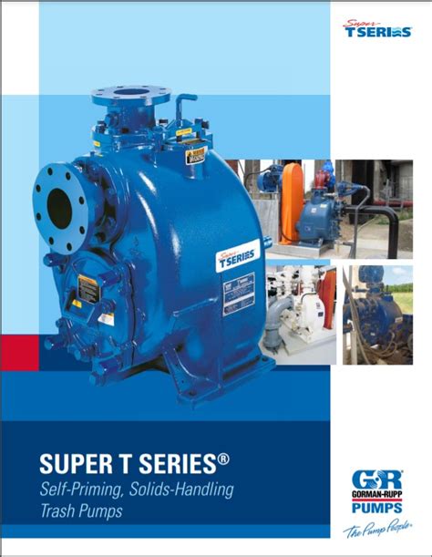 Gorman Rupp Super T Self Priming Pumps