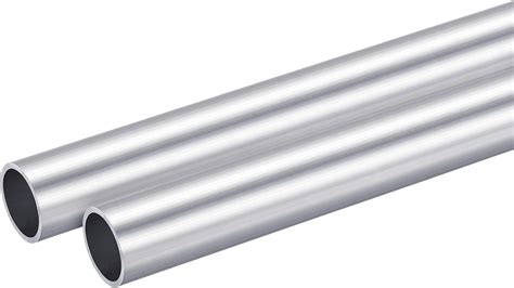 sourcing map 6063 Aluminium Rond Tube 20mm Diamètre Externe 17mm