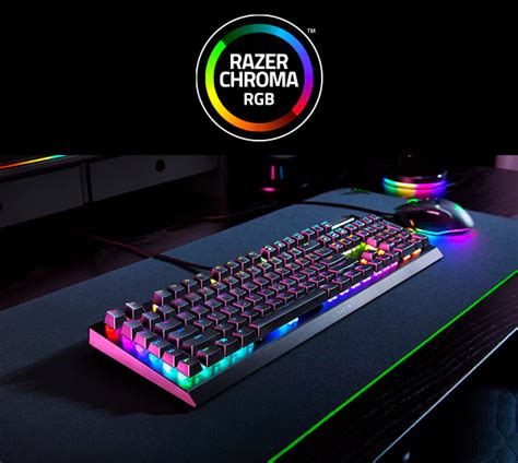 Razer Blackwidow V4 X Mechanical Gaming Keyboard - Linear Yellow ...