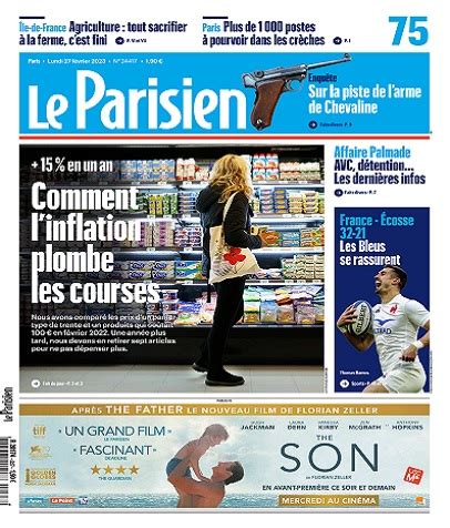 Le Parisien Du Lundi 27 Février 2023 Télécharger Des Magazines