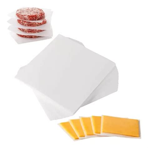 Hojas De Papel Parafinado Separar Hamburguesas X Cm Mercadolibre