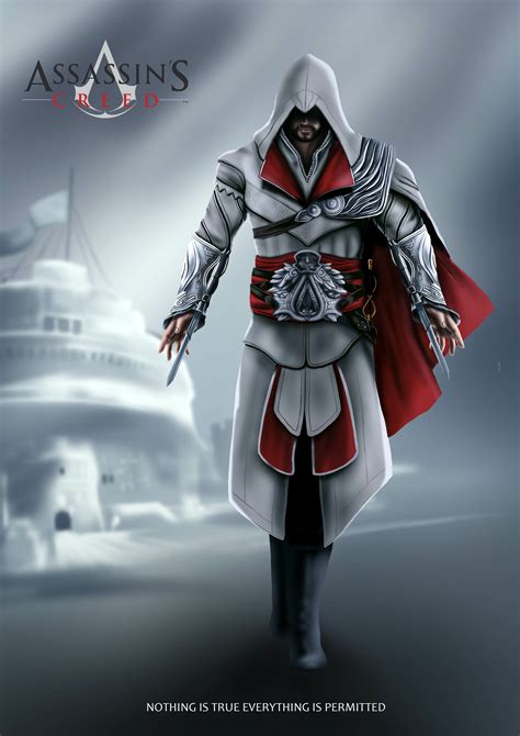 Artstation Ezio Auditore Assassins Creed