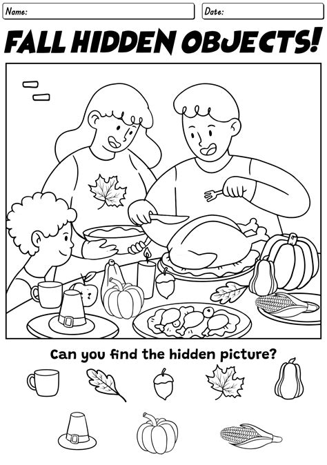 Hidden Object Coloring Pages Printable - Infoupdate.org