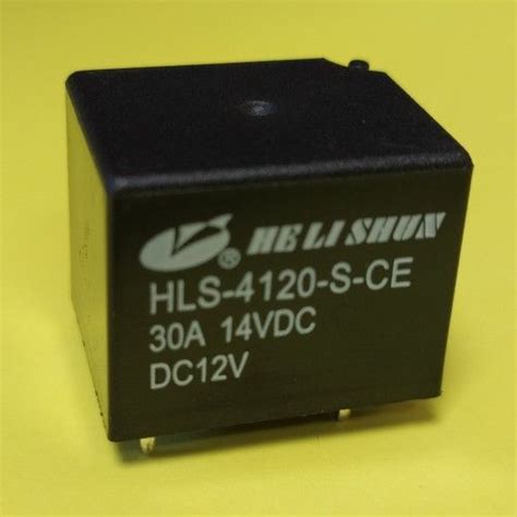 HLS-4120-S-CE 12VDC 30A контакты-1С реле Helishun -купить в Виннице ...