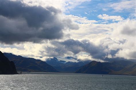 Alaska, Makushin Volcano on Unalaska Island, Aleutian Islands, United States Stock Photo - Image ...