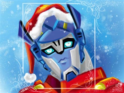 Merry Christmas From Tfa Optimus Animated Christmas Fantasy Beasts