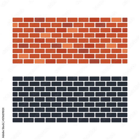 Brown Brick Wall Background Vector Brick Wall Seamless Pattern Of