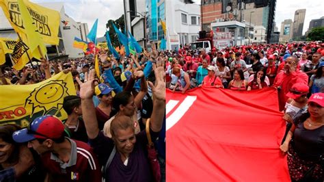 Escasa Participación En Las Marchas De La Oposición Y El Chavismo