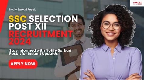 Ssc Selection Post Xii Recruitment Apply Online For Post