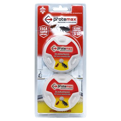 Insetticida Protemax Per Scarafaggi Esca Gel Pezzi