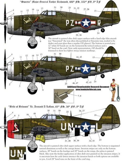 Bombshell Decals- High quality decals for scale aircraft modeling Ww1 Aircraft, Aircraft Photos ...