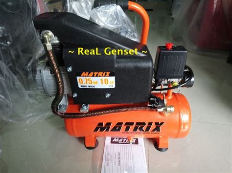 Jual Kompresor Angin Udara Air Compressor Matrix Hp Mtx Listrik