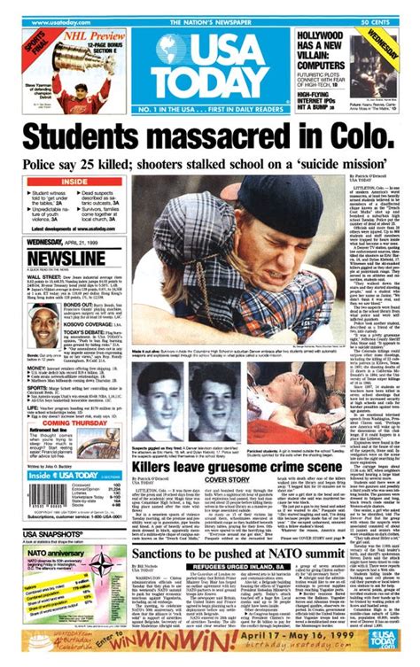 Columbine High School Shooting Still Impacts Us 25 Years Later