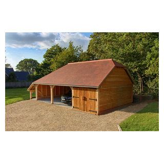 Oak Framed Garage Barns And Buildings Classique Garage Hampshire