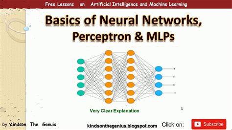 Basics Of Neural Networks Clearly Explained Perceptrons And