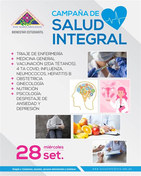 Campa A De Salud Integral Escuela Nacional Superior De Folklore