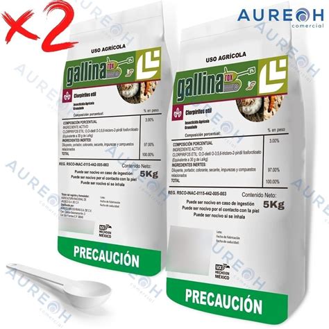 Kg Control De Gallina Ciega Insecticida Gallinatox Aureoh Life