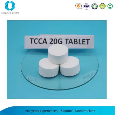 Water Treatment Chlorine Tablets Trichloroisocyanuric Acid Tcca