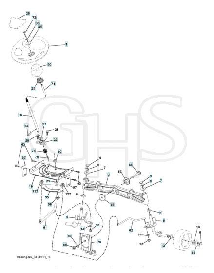 Husqvarna Lta18538 Steering GHS