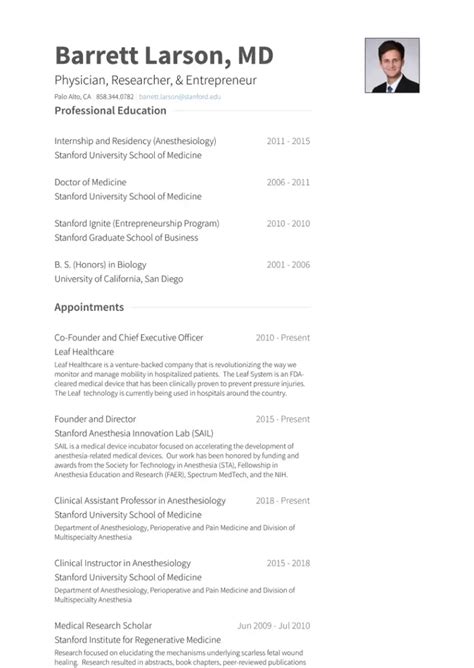 USA CV Tips Format Requirements Examples VisualCV