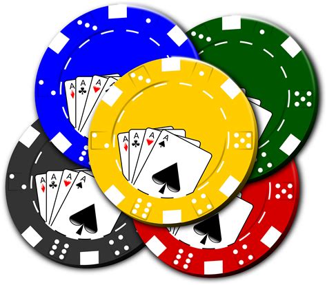 Poker Chips Vector Art image - Free stock photo - Public Domain photo ...