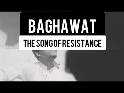 Baghawat The Song Of Resistance Dr Hyder Saifullah Molana