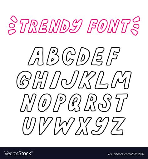 Outline Alphabet Letters Font - Photos Alphabet Collections