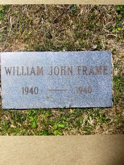 William John Frame 1940 1941 Mémorial Find a Grave