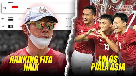 Ranking Fifa Naik Prestasi Timnas Indonesia Di Tangan Shin Tae Yong