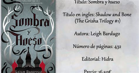 La Estanteria De M Nica Rese A Sombra Y Hueso Shadow And Bone