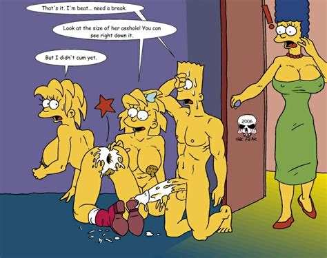 Xbooru After Sex Anal Anus Ass Bart Simpson Bent Over Big Penis