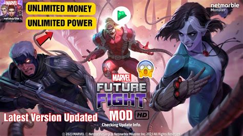 Marvel Future Fight Mod Apk V931 Unlimited Moneycrystalone Hit Android Download Youtube