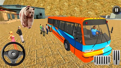 Uphill Offroad Bus Driving Simulator Tourist Passengers Bus Driver